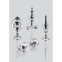 Glass Worxx  TOYJOY Plug en verre Brilliant Star 8 x 4.5cm